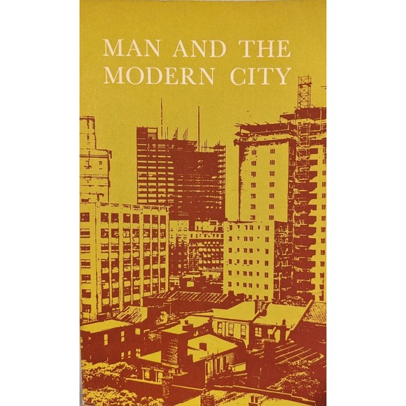 1963 Man And The Modern City Essays University of Pittsburgh 60s Urban Press Vtg - Picture 9 of 12